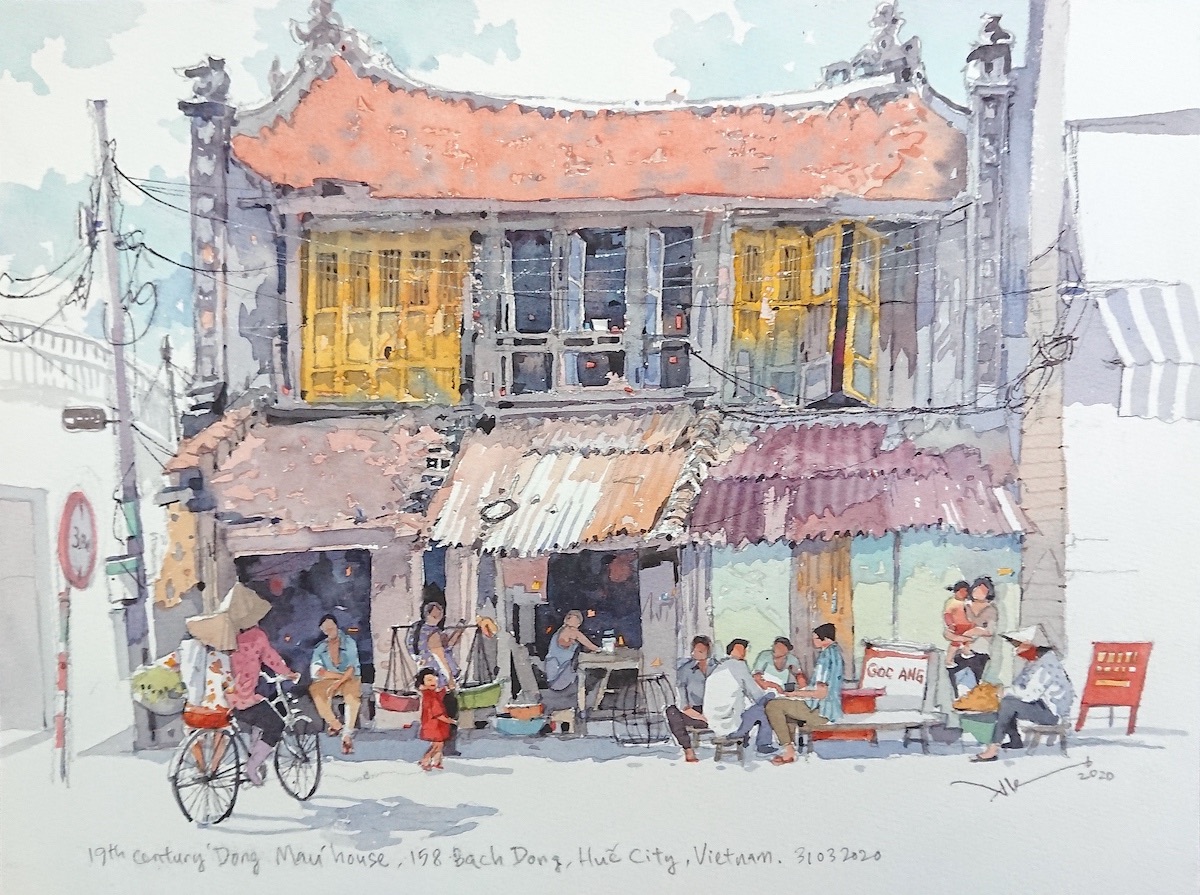 19th Century 'Dong Mau' House, Vietnam by Alex Leong