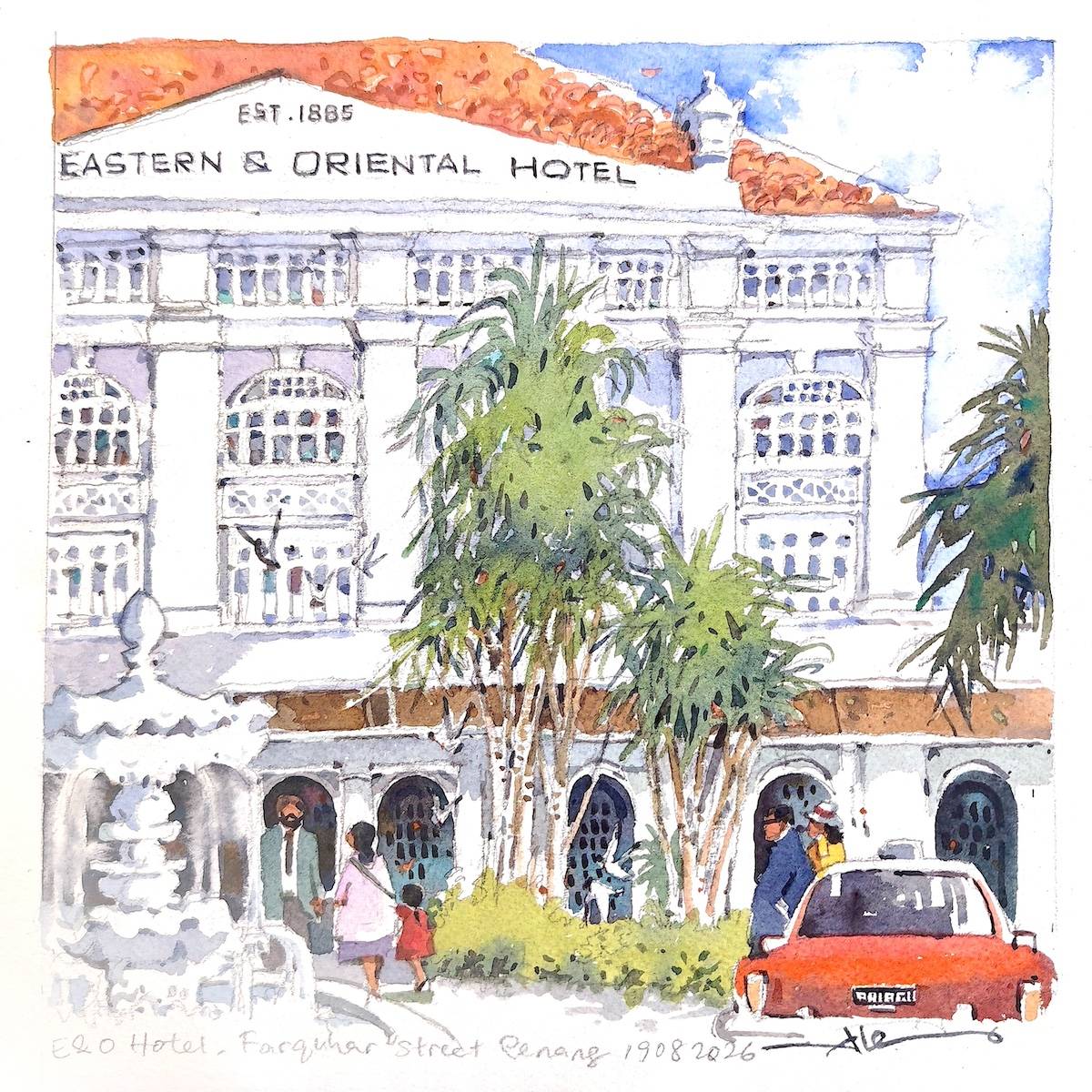 E&O Hotel, Farquhar Street, Penang by Alex Leong