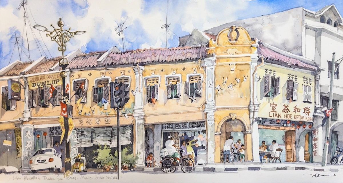 Jalan Abdullah Taman Sri Emas, Muar, Johor by Alex Leong