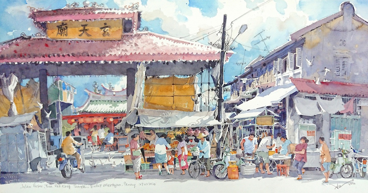 Jalan Pasar, Tua Pek Kong Temple, Bukit Mertajam, Penang by Alex Leong