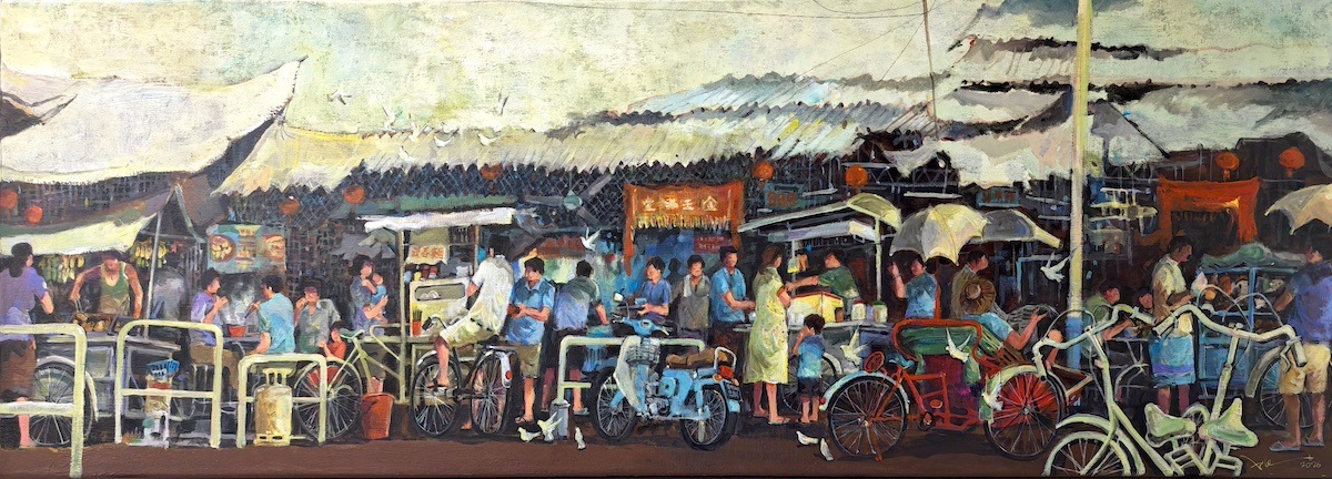 Sungai Dua Hawkers Stall, Penang by Alex Leong