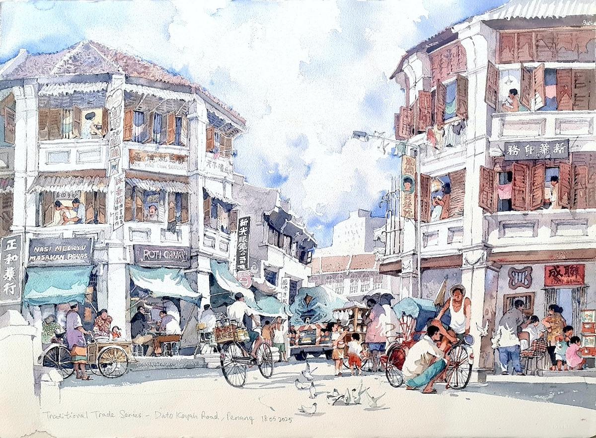 Traditional Trades Series - Dato Koyah Road, Penang by Alex Leong