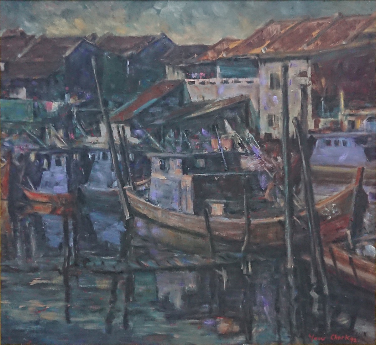 Malacca Riverfront (1992) by Fung Yow Chork