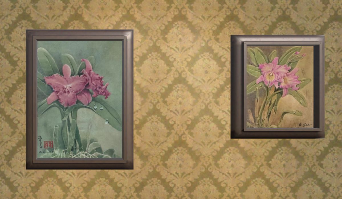 Orchid Paintings by Khaw Sia