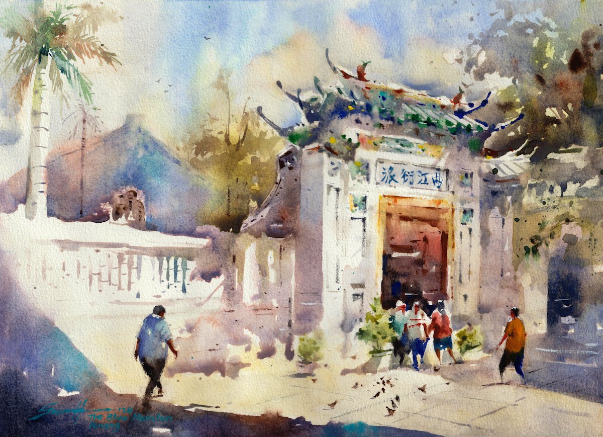 The Blue Mansion by Koay Sheng Tat