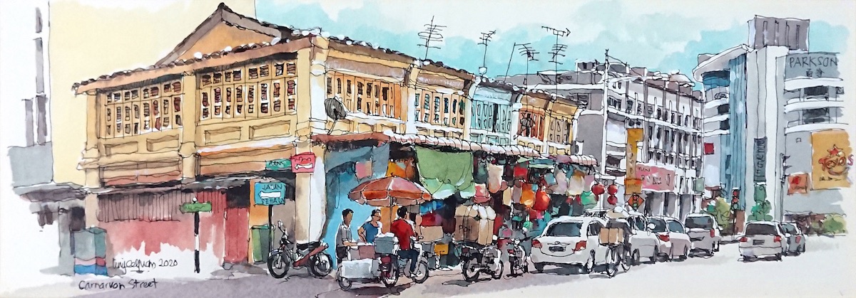 Carnarvon Street, 2020 by Lim Jee Yuan