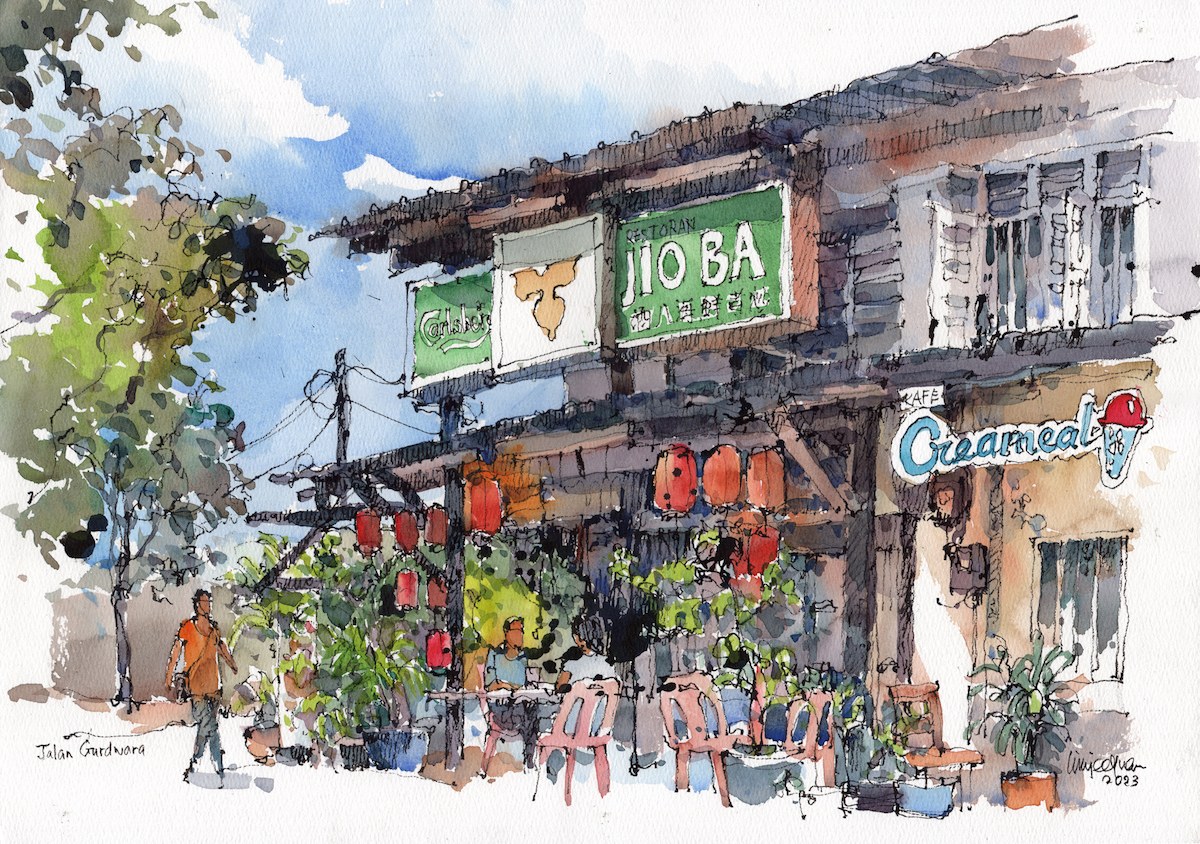 Jio Ba Cafe on Jalan Gurdwara by Lim Jee Yuan