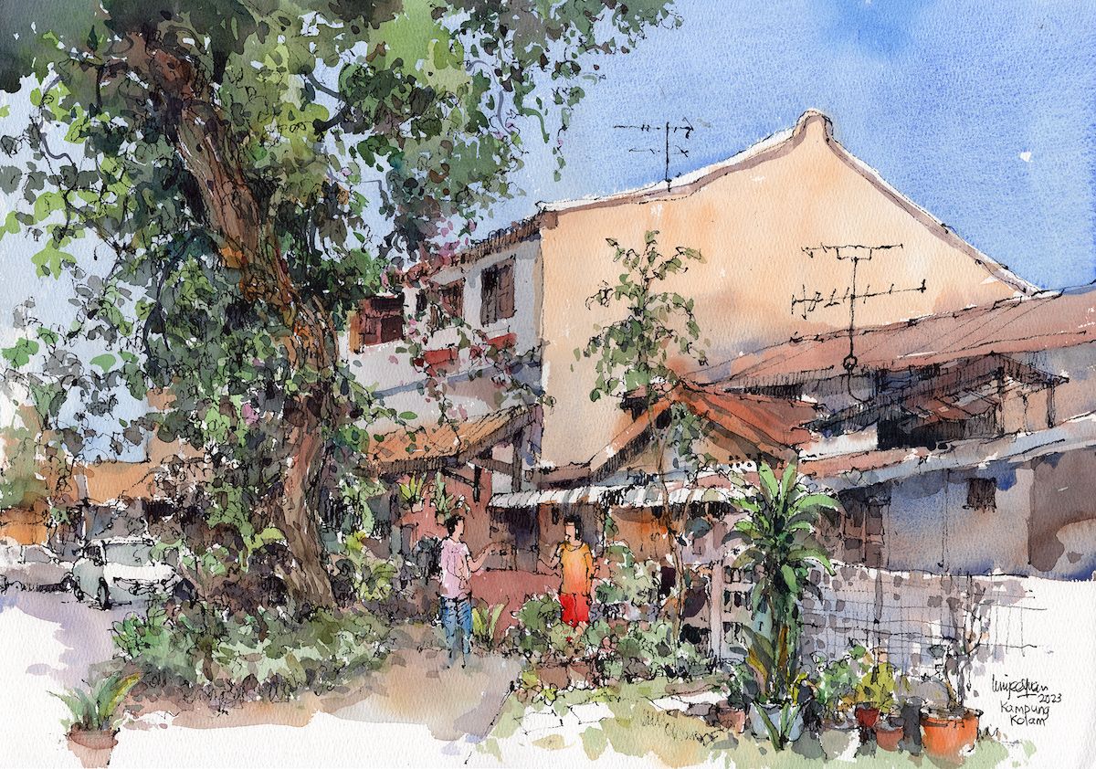 Kampung Kolam by Lim Jee Yuan