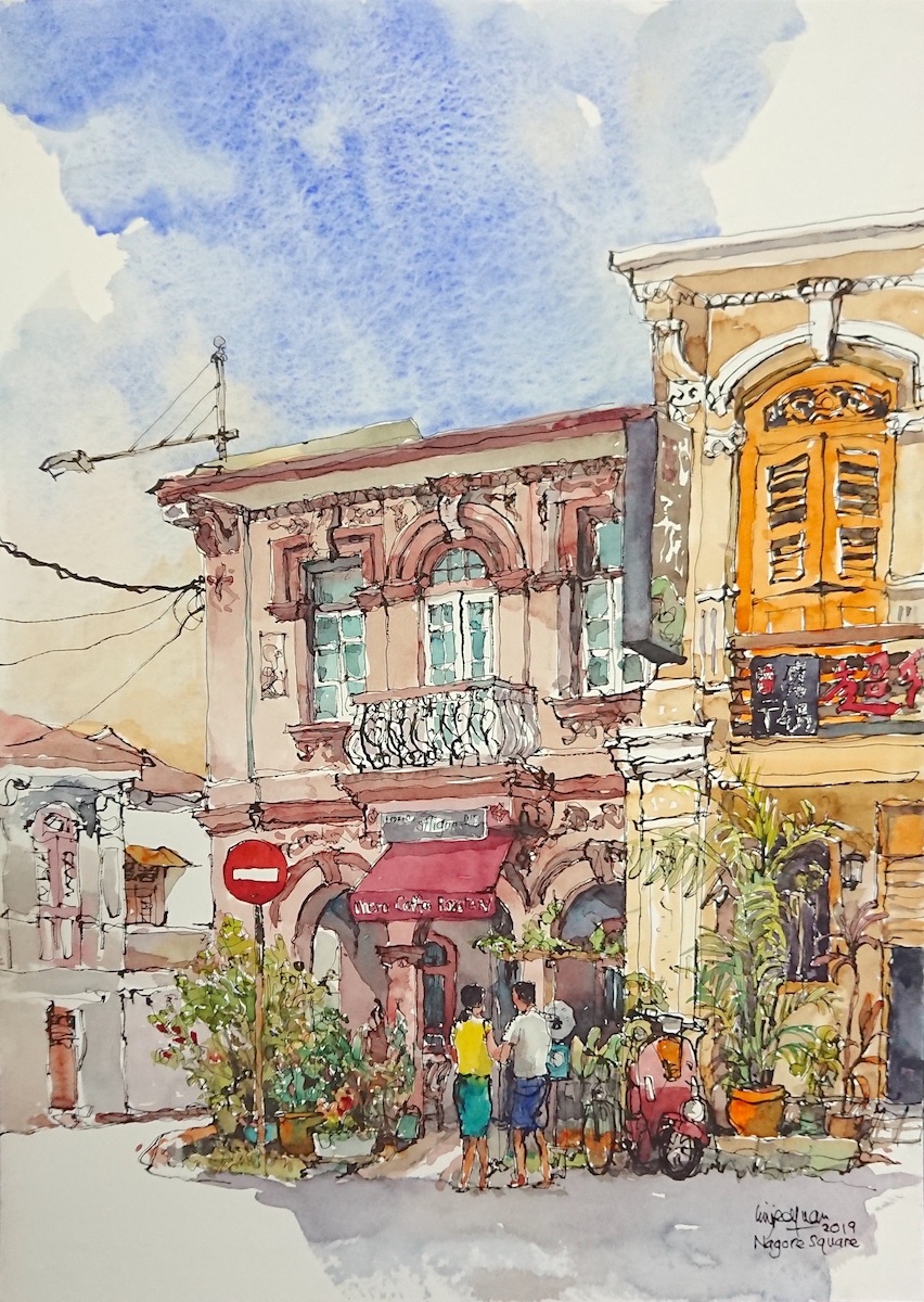 Nagore Square, 2019 by Lim Jee Yuan