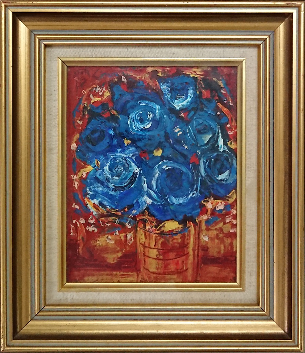 Blue Roses by Yap Hong Ngee